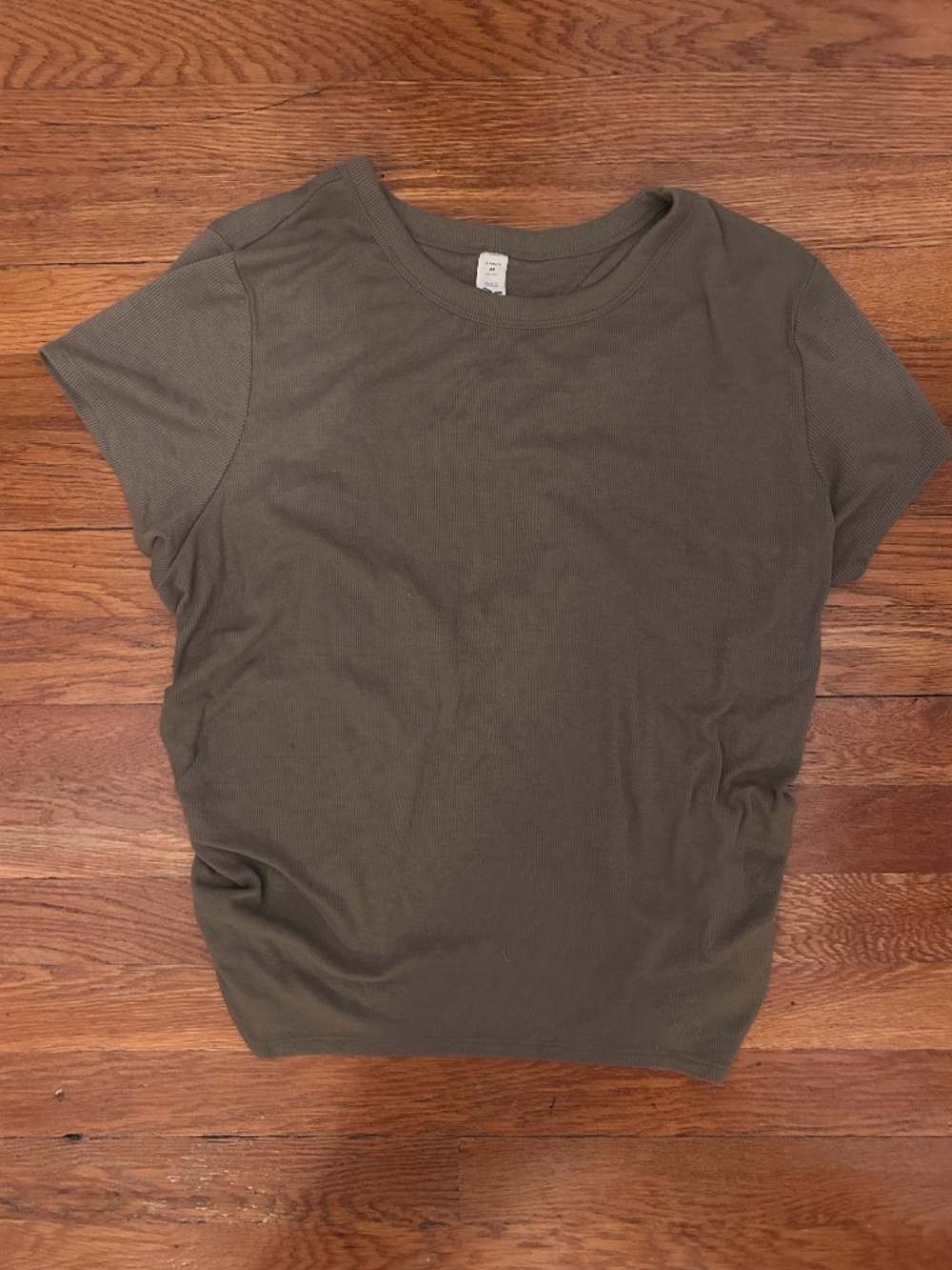 Old Navy UltraLite Go-Dry Ruched Cutout Active Top 2X